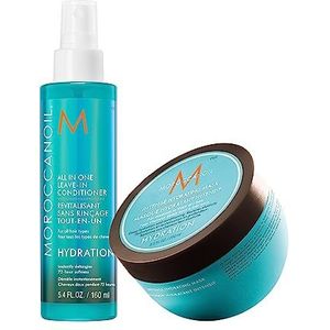 Moroccanoil Intense Hydrating Mask 250 ml & Moroccanoil Alles-in-één leave-in conditioner, 160ml