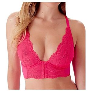 Gossard Superboost Lace 7718 dames niet-gewatteerde beugel longlijn beha, Diva Roze, 75B