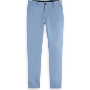 Scotch & Soda Mott Chino - Slim Fit, Vervaagde Denim 410, 28W / 30L
