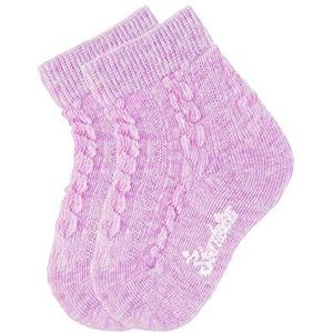 Sterntaler Uniseks babysokken, verpakking van 2 stuks, roze gemêleerd, 15-16 EU