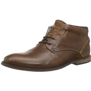 s.Oliver 15103 heren Oxford veterschoenen, Bruin Cognac Navy 380, 45 EU