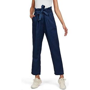 G-STAR RAW Bronson Army Paperbag Damesbroek, blauw (Rinsed A785-082), 31W x 32L