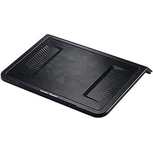 Cooler Master NotePal L1 laptopkoeler - Lichtgewicht en ergonomisch ontwerp, stille 160 mm ventilator, geperforeerde metalen plaat, USB-poort verlengstuk, compatibel met notebooks tot 17 inch