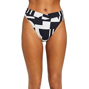 ESPRIT Bodywear Dames Cube Beach s.m.w.w.Brief Bikini-onderstukken, Black 3, 36, Zwart (black 3), 36
