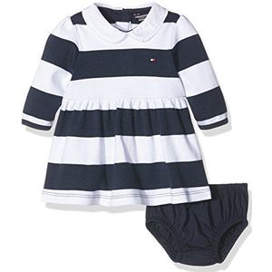 Tommy Hilfiger Rugby Stripe Baby Dress L/S Jurk