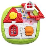 Chicco - Kinderpuzzel - 2-in-1 Huispuzzel