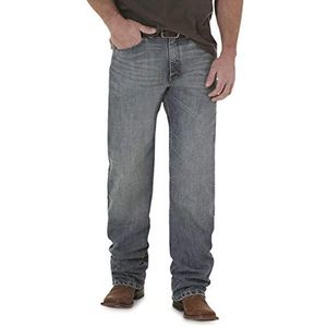 Wrangler 20X Competition Active Flex Relaxed Fit Jeans voor heren, Blauw, 30W / 36L