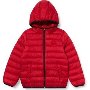 United Colors of Benetton Gevoerde jas voor baby's en jongens, Rosso 0v3, XL