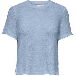 ONLY Dames Onlsunny S/S Pullover KNT Noos, Cashmere Blue, 3XL