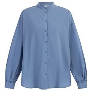 NALLY Dameshemd 25326389-NA02, BLAU, XXL, blauw, XXL