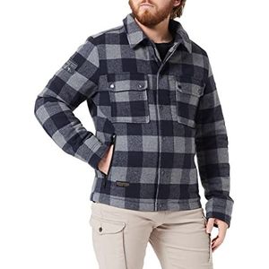 camel active Herenblouson, Grey Check, 56