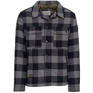 camel active Herenblouson, Grey Check, 56