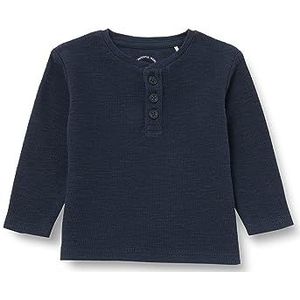s.Oliver Junior Jongens T-Shirt Lange Mouw Blauw 92, blauw, 92 cm