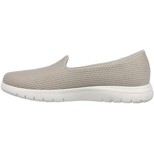 Skechers Dames GO Flex Aspire, Taupe Textiel, 2 UK, Taupe Textiel, 35 EU