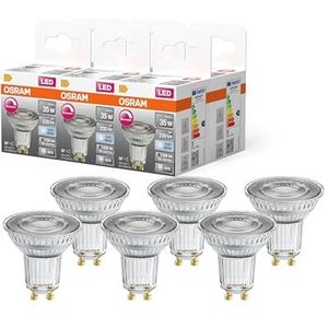 Osram - GU10 - LED Spot - 4000K - Dimbaar - 2.4W (35W) - 6 stuks