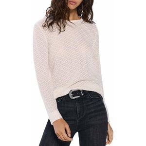 SPRINGFIELD T-shirt voor dames, standaard, beige, S