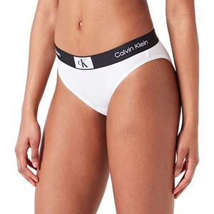 Calvin Klein Bikini-slipje voor dames, Wit, L