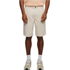 Urban Classics Organic Skater Chino Shorts voor heren, cloud, 31