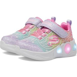 Skechers unisex-kind Princess Wishes Sneaker, Meerkleurig, 6 Toddler