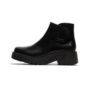 Fly London MUFE363FLY Fashion dameslaarzen, zwart, maat 35, Zwart, 35 EU