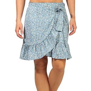 ONLY Onlolivia damesrok, Dusk Blue Aop: Two Tone Flower, M