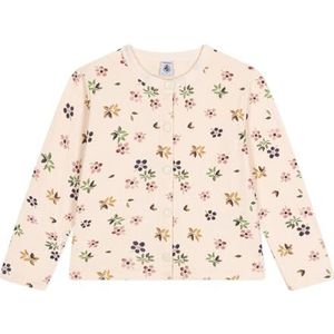 Petit Bateau Vest met lange mouwen voor meisjes, Avalanche/Multico, 5 jaar, Lawine/Multico, 5 Jaren