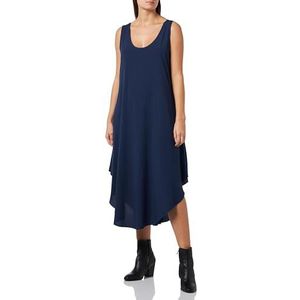 LEOMIA Dames Slipdress 25225759-LE02, blauw, M, blauw, M