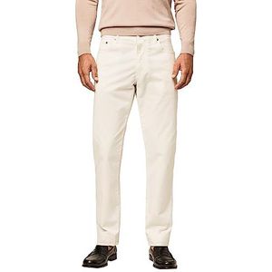 Hackett London Heren Core Trinity Broek, Kleur: wit, 30W / 32L