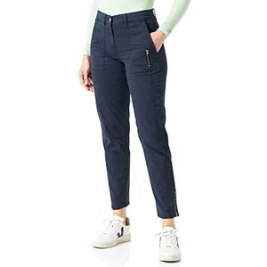 GERRY WEBER Edition Dames 822030-67712 broek, marine, 38R, navy, 38