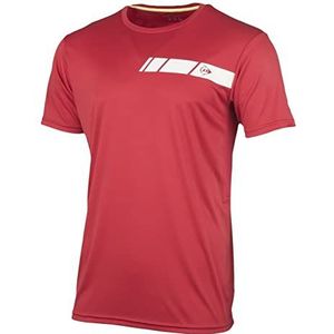 Dunlop heren Crew T-shirt rood, wit, XL bovenkleding