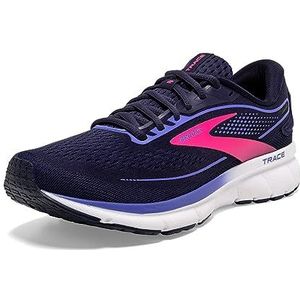 Brooks Trace 2, damessneakers, pecoat/blauw/roze, 36 EU, Pecoat Bleu Rose, 36 EU