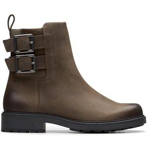 Clarks - Orinoco2 Bay - Veterboots - Mol Grijs Lea