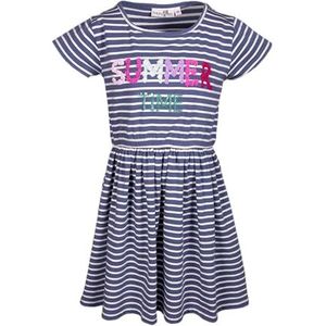 Happy Girls meisjesjurk kinderjurk, Jeans Blue., 110