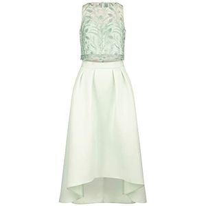 ApartFashion Dames kanten top en satijnen rok jurk, mint, normaal, munt, 42