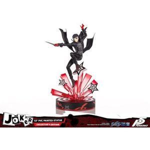 First 4 Figures Persona 5 Joker-figuur, 30,5 cm, Collector-editie, officiële licentie