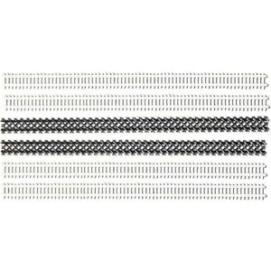 FALLER 180402 - omheining assortiment, wit/weelderige tuin