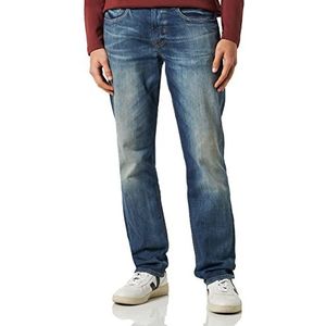 7 For All Mankind Slimmy Tapered Stretch Tek Jeans voor heren, Donkerblauw, 46