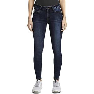 TOM TAILOR Denim Dames jeans 202212 Jona Extra Skinny, 10282 - Dark Stone Wash Denim, 28W / 34L