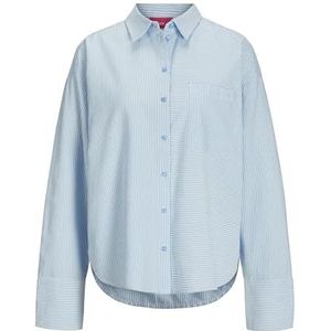 Blouse - Gestreept - Katoen - Lange Mouwen - Wijde Pasvorm