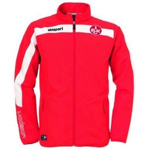 uhlsport - Sweatshirt, Mod. FC Coln, rood (peper rood/wit), XXS