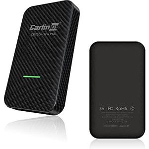 Carlinkit 3.0 Draadloze CarPlay Adapter voor Fabrieksbedrade CarPlay Voertuigen, Rode UI Interface Upgrade, Compatibel met Audi/Porsche/Mercedes/VW/KIA/Hyundai... Online Upgrade, IOS16