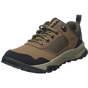 Timberland Lincoln Peak Lite F/L Low Hiking Shoe voor heren, Dark Brown Leather, 43 EU