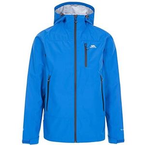 Trespass Rakenfard Waterdichte regenjas voor heren, met lange capuchon, blauw, XL EU