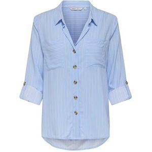 Only - Yasmin - Dameshemd - Lange Mouwen - Standaard Pasvorm