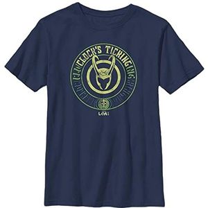 Marvel Loki - TickTock Boys Crew neck T-Shirt Navy blue 128