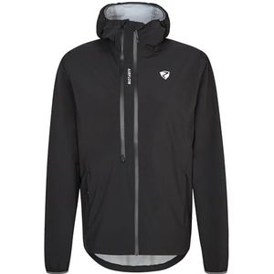 Ziener Heren NARON regenjas - Fiets|Mountainbike|Outdoor - waterdicht, ademend, ventilatie, zwart, 58