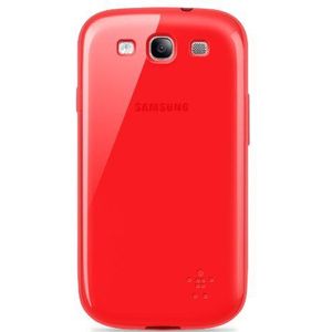 Belkin Doorschijnende Case voor Samsung Galaxy SIII - Rood