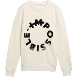 TOM TAILOR jongens sweatshirt, 32257 - Grijs Wit, 176