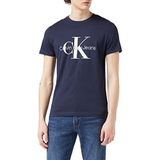 Calvin Klein Jeans Heren Core Monogram Slim Tee T-shirt, Night Sky, M