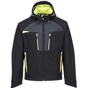 Portwest DX474 DX4 Softshell Jas, Normaal, Grootte 2XL, Zwart